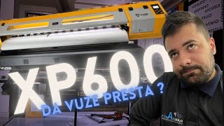 Plotter de Impressão eco solvente xp600 da vuze presta [upl. by Kimmi]