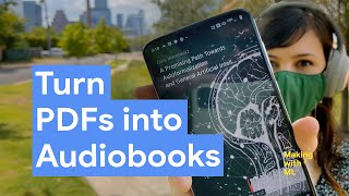 How to convert PDFs to audiobooks with machine learning [upl. by Haidadej]