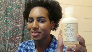 Nubian Heritage Indian Hemp amp Tamanu Grow amp Strenghten Serum Review [upl. by Aicert]