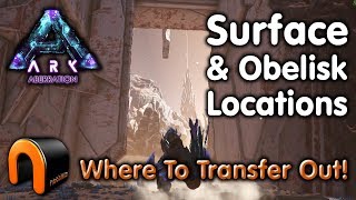 ARK ABERRATION SURFACE amp OBELISK LOCATIONS [upl. by Nazar579]