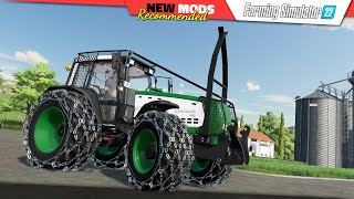 FS22  Valtra Valmet 8750 Forestry  Farming Simulator 22 New Mods Review 2K 60Hz [upl. by Zia867]