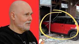 Billy Corgan’s Café Accident Family Member Hurt in Terrifying Crash [upl. by Mulloy]