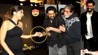 Prabhas Fun With Deepika Padukone  Amitabh Bachchan  Rana  Kalki 2898 AD Event  FL [upl. by Eisserc546]