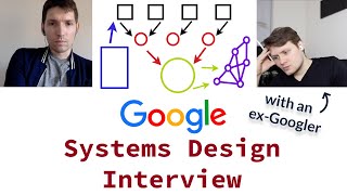 Google Systems Design Interview With An ExGoogler [upl. by Adniles]