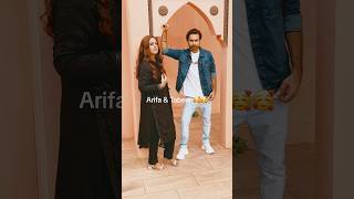 Tabeer Ali amp Arifa Siddiqui actors singers couple love [upl. by Atilamrac]