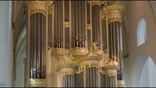 Piece Heroique opus 49  Gerard Bunk  Rien Donkersloot orgel [upl. by Ikir]