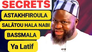 Les bienfaits et secrets Astakhfiroula BassmalaSallâtou Hala Nabi Ya Latif  Soldarou Bamba [upl. by Carie]