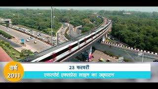 Delhi Metros 15 Years of operations [upl. by Llenol]