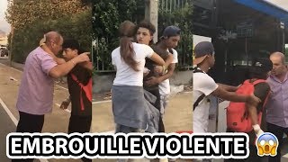 Embrouille violente entre un collégien et un conducteur de bus à Marseille [upl. by Benedikt]