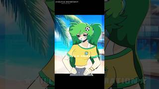 HIMITSU NO DA YO✨  Brazilian Miku🇧🇷 x Hoppy Hopscotch 🐰💚  smillingcritters tweening animation [upl. by Jozef]