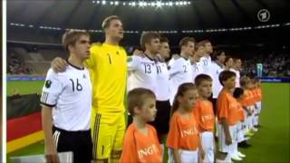 201093 Germany National Anthem v Belgium  Euro 2012 Qualifying [upl. by Jeremiah292]