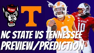 Tennessee vs NC State Game PreviewPrediction [upl. by Repsag]