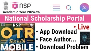 nsp otr registration nsp OTR Process 2024 national scholarship [upl. by Sirtimid549]