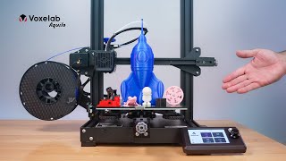 Voxelab Aquila  3D Printer  Unbox amp Setup [upl. by Nireil]