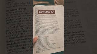 ecclesiastes 224 bible prayer enjoylife gratitude god bibleverse shorts shortsvideo [upl. by Rollie]