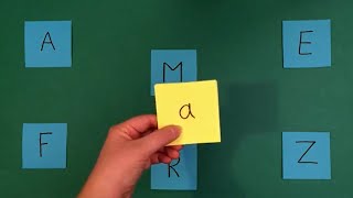 Matching Uppercase and Lowercase Letters [upl. by Ecinnej]