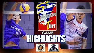 Navy VS D Navigators  Game Highlight  Spikers Turf Mens Volleyball [upl. by Skipper]