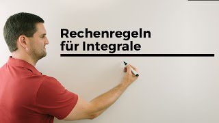 Rechenregeln für Integrale  Mathe by Daniel Jung [upl. by Ecniuq324]