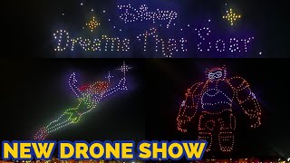 NEW Disney Dreams That Soar FULL Drone Show at Disney Springs [upl. by Landbert991]