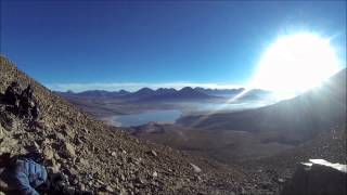 ASCENCION VOLCAN LICANCABUR  BOLIVIA  CHILE [upl. by Nylzzaj]