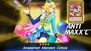 STUN DECK AND MAXX quotCquot IN THE FESTIVAL NO PROBLEM BOZO Amazement Deck YuGiOh Master Duel [upl. by Neille]