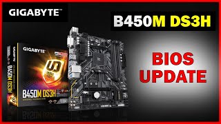 GIGABYTE B450M DS3H BIOS UPDATE [upl. by Namref]