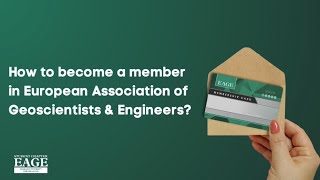 كيف تصبح عضو في الجمعية الاوروبية لعلماء الارض والمهندسين  How to become a member of EAGE [upl. by Eillime955]