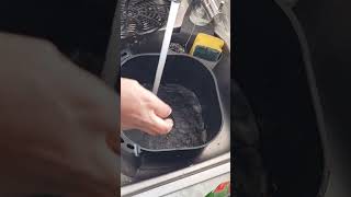 HOW TO CLEAN YOUR AIR FRYER [upl. by Aicirtap]