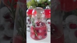 Christmas ornament cocktail Perfect for the holiday season christmasdrink fyp christmas viral [upl. by Haek828]