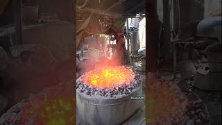 Aluminium ki kadhai kaise banti hai making pan shorts [upl. by Ronalda464]