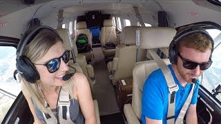 SHE IS A COOL COPILOT  Flying the KODIAK to Sun N Fun [upl. by Ydurt]