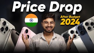 iPhone Price Drop after Budget 2024  Extra ₹6000 OFF 🤑 [upl. by Cheatham]