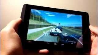 NVIDIA Tegra Note Tegra 4 Real Racing 3 遊戲測試 一刀未剪 [upl. by Hcardahs]