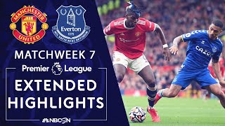 Manchester United v Everton  PREMIER LEAGUE HIGHLIGHTS  1022021  NBC Sports [upl. by Gelasius]