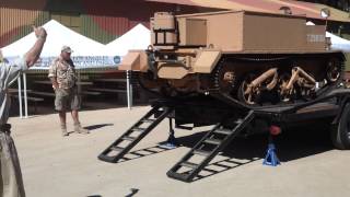 Canadian Bren Carrier at old Ft Mac Days 2014 [upl. by Nlyak]