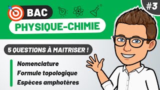 BAC 🎯 PHYSIQUE  CHIMIE  Terminale Spécialité  Nomenclature formule Chimie organique [upl. by Naahsar400]