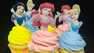 Princess cupcakes toppers [upl. by Festus]