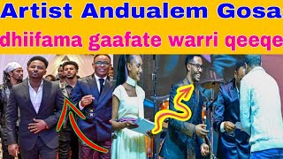 Sababa Artist Andualem Gosaa Album isaa keessaa sirbi isaanii hafeef warri qeeqan dhiifama gaafatan [upl. by Leena]