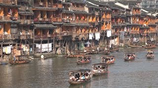 China Tourism  Ancient Fenghuang town [upl. by Nayek]