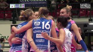 Highlights Saugella Team Monza  Imoco Volley Conegliano [upl. by Lizzie]