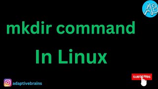 Mastering the mkdir Command in Linux Creating Directories Like a Pro [upl. by Jolynn]