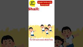 Modal Verbs with Examples  10 Common Modal Verbs  ModalVerbs [upl. by Lichtenfeld]