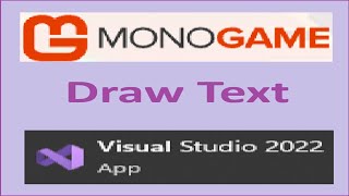 MonoGame Basics Part 3  Loading Fonts and Drawing Text [upl. by Tioneb557]