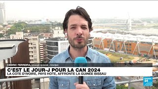 Jour de lancement pour la CAN 2024 • FRANCE 24 [upl. by Rather]