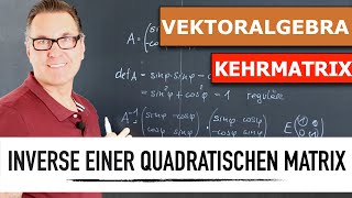 Was ist eine Inverse Matrix  Inverse Matrizen berechnen  reguläre  invertierbare  nichtsingulär [upl. by Ikairik]