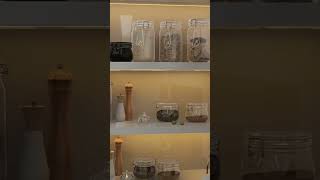 kitchen using lacquered glass kitchen viralvideo interiordesign interiordesign walkthrough 3d [upl. by Jane]