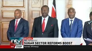 President Ruto has assents to the Sugar Bill 2022 aimed to revitalize the struggling sugar sector [upl. by Gillman476]