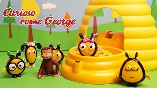 Curioso come George 🐵 Le Api e il Miele Le Storie di George 🐵 Episodio 17 [upl. by Nosa]