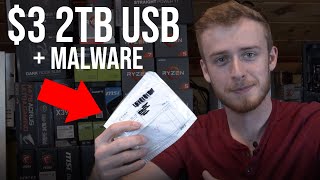 I Bought a 3 2TB USB Drive and Got More Than Just Malware [upl. by Delanos]