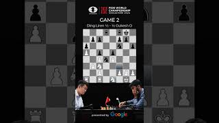 Game 2  FIDE World Championship presented by Google [upl. by Akino484]